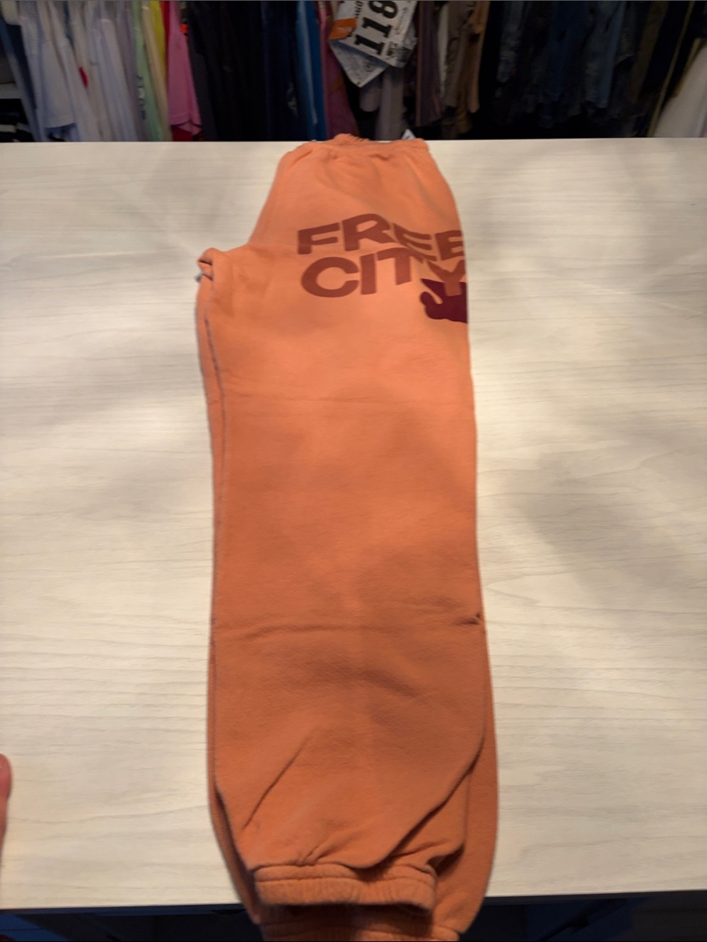 freecity Graphic Track Pants with Logo